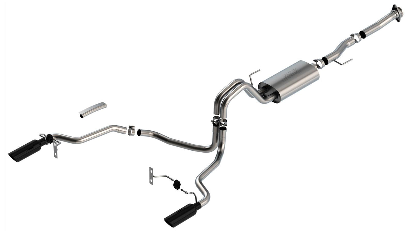 Borla S-Type Cat-Back Exhaust Systems 140868BC