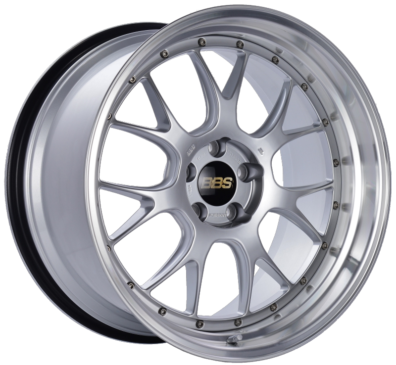 BBS LM-R 20x11 5x114.3 ET20 CB66 Diamond Silver Center Diamond Cut Lip Wheel LM330DSPK