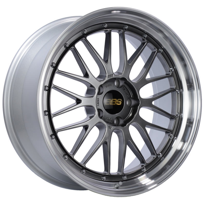 BBS LM 20x9 5x120 ET20 Diamond Black Center Diamond Cut Lip Wheel -82mm PFS/Clip Required LM283DBPK