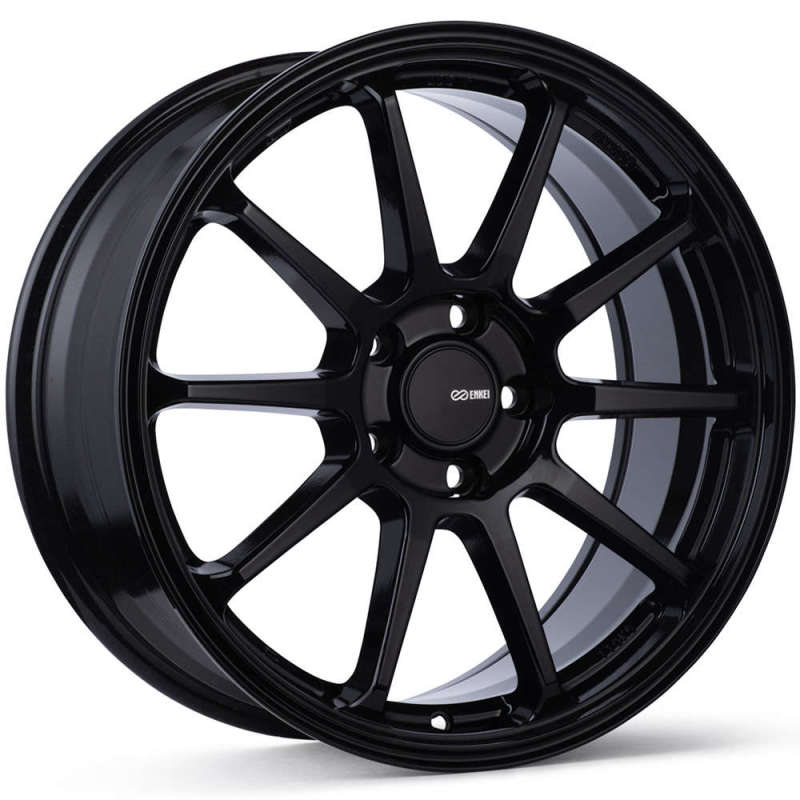 Enkei PX-10 18x8 5x100 45mm Offset 72.6mm Bore Gloss Black Wheel 536-880-8045BK