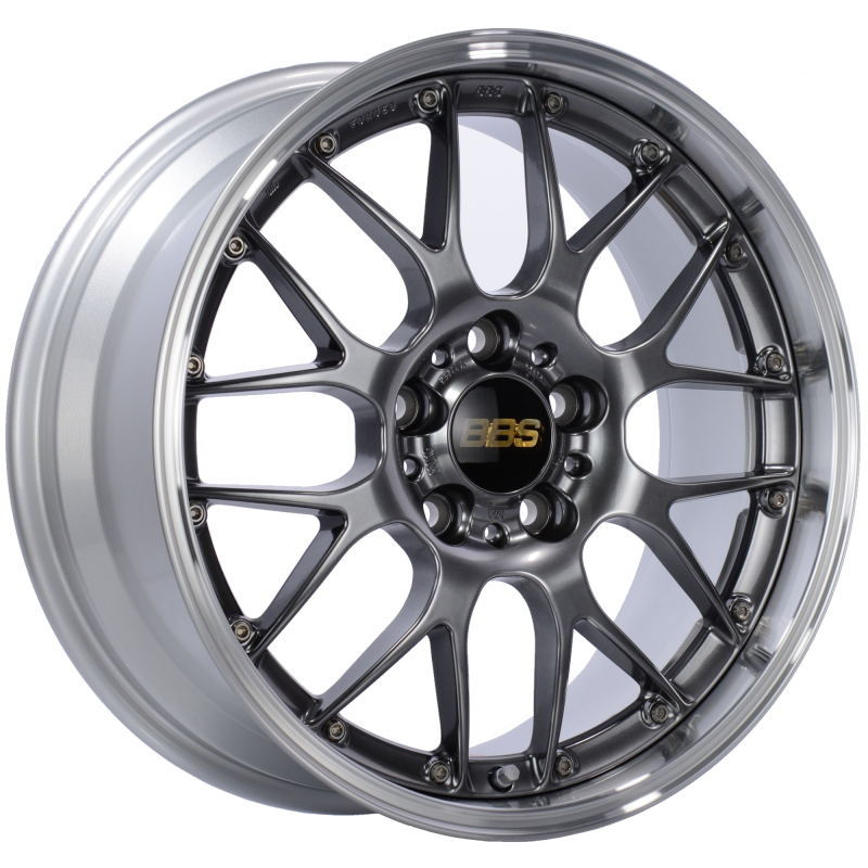 BBS RS-GT 18x9.5 5x130 ET48 CB71.6 Diamond Black Center Diamond Cut Lip Wheel RS926HDBPK