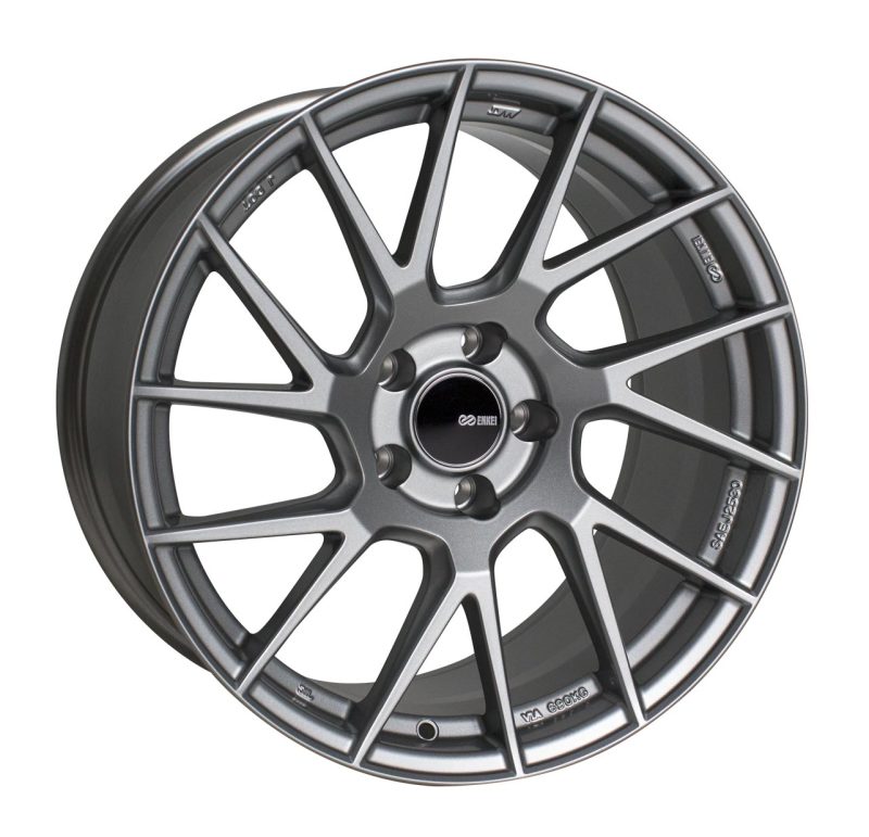 Enkei TM7 18x8.5 5x114.3 45mm Offset 72.6mm Bore Storm Gray Wheel 507-885-6545GR