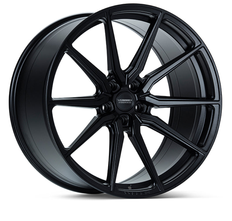 Vossen HF-3 24x10 / 5x130 / ET15 / Deep Face / 84.1 - Satin Black HF3-4P52-15