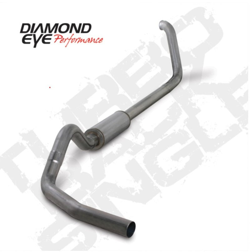 Diamond Eye KIT 4in TB SGL SS: 00-03 FORD 7.3L F250/F350 K4319S