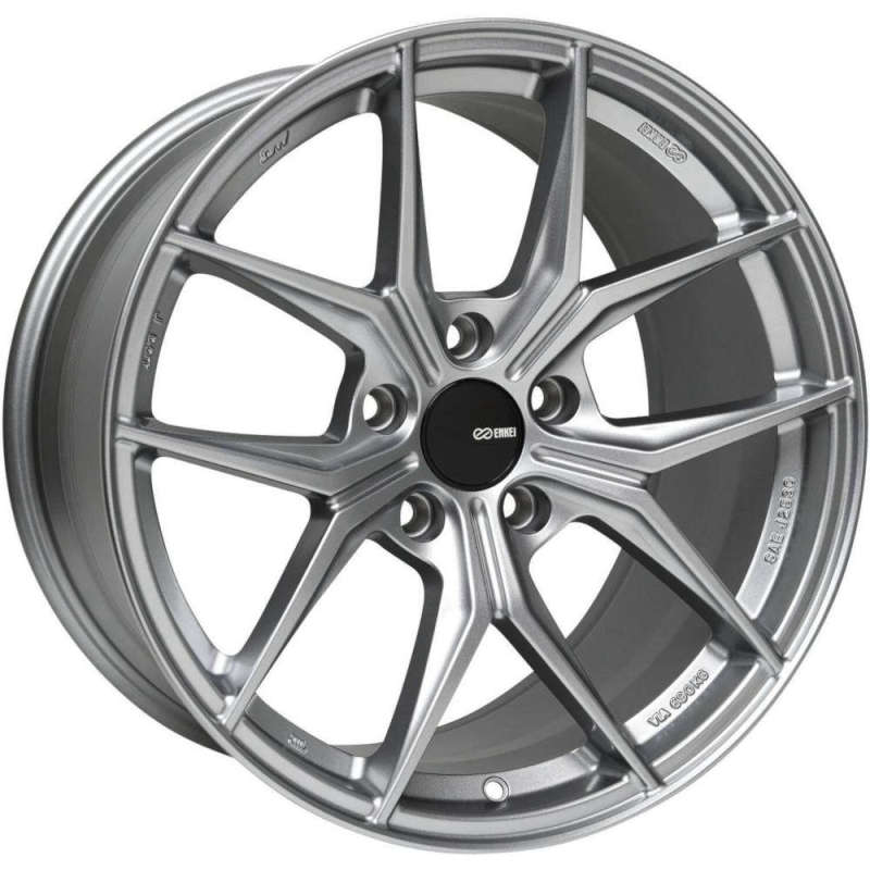 Enkei TSR-X 18x8 45mm Offset 5x100 BP 72.6mm Bore Storm Gray Wheel 529-880-8045GR