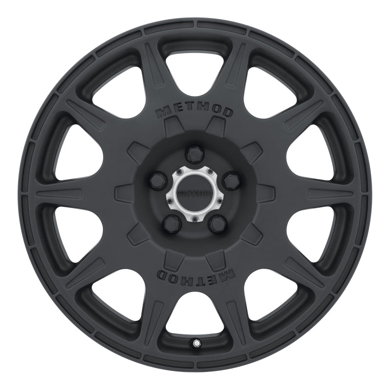 Method MR502 RALLY 17x8 +38mm Offset 5x100 67.1mm CB Matte Black Wheel MR50278051538