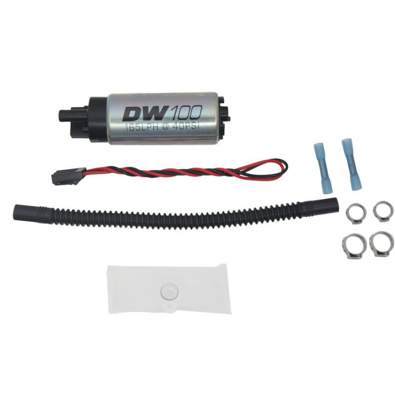 DeatschWerks 165 LPH In-Tank Fuel Pump w/ Install Kit 04-22 Harley Davidson Dyna 08-22 Softail 9-101-1066
