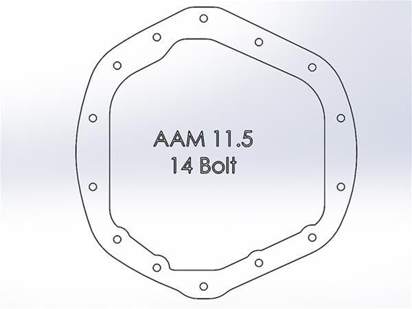 aFe Pro Series Differential Covers 46-70392