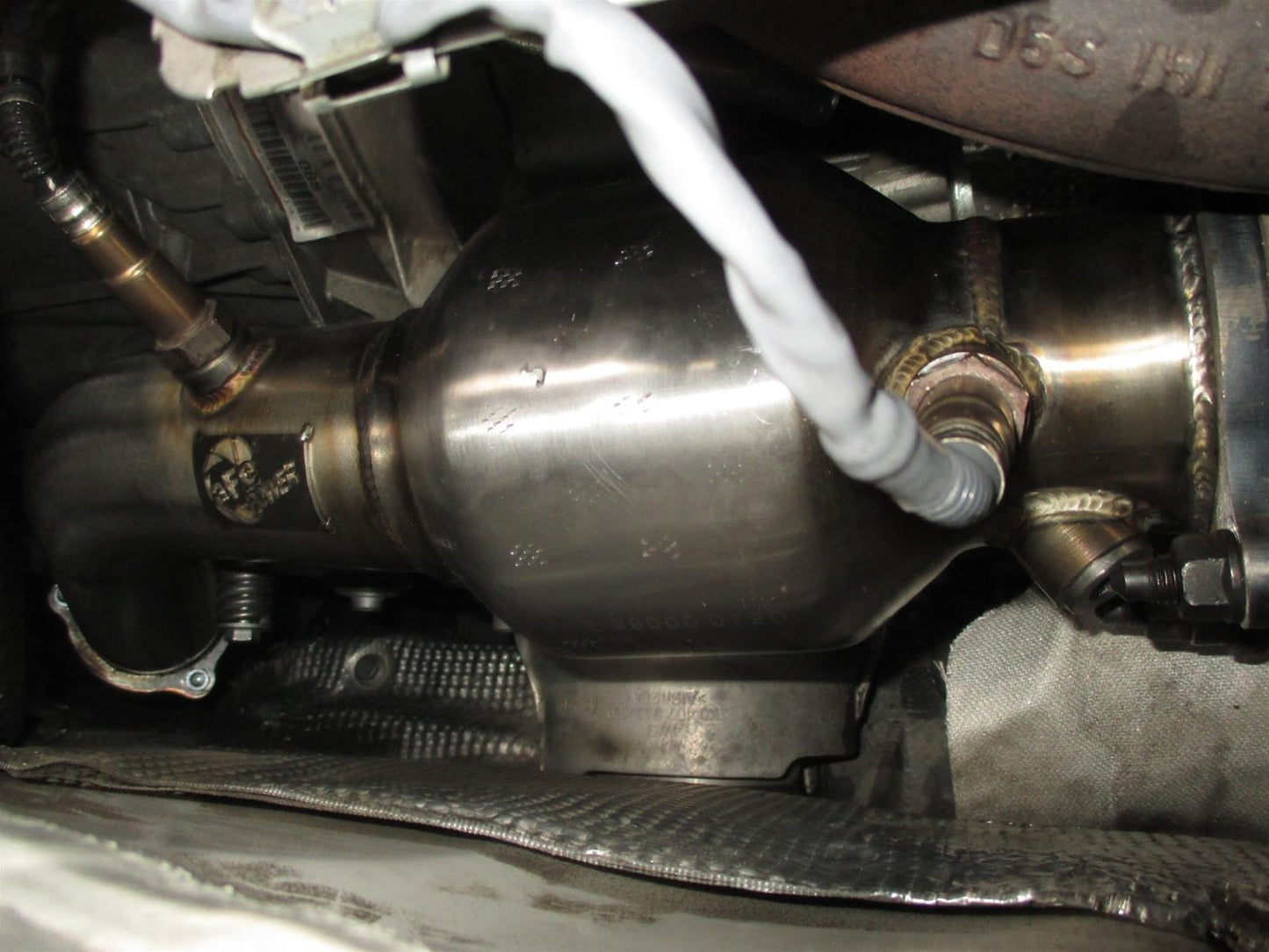 aFe Twisted Steel Turbo Downpipes 48-36410-YC