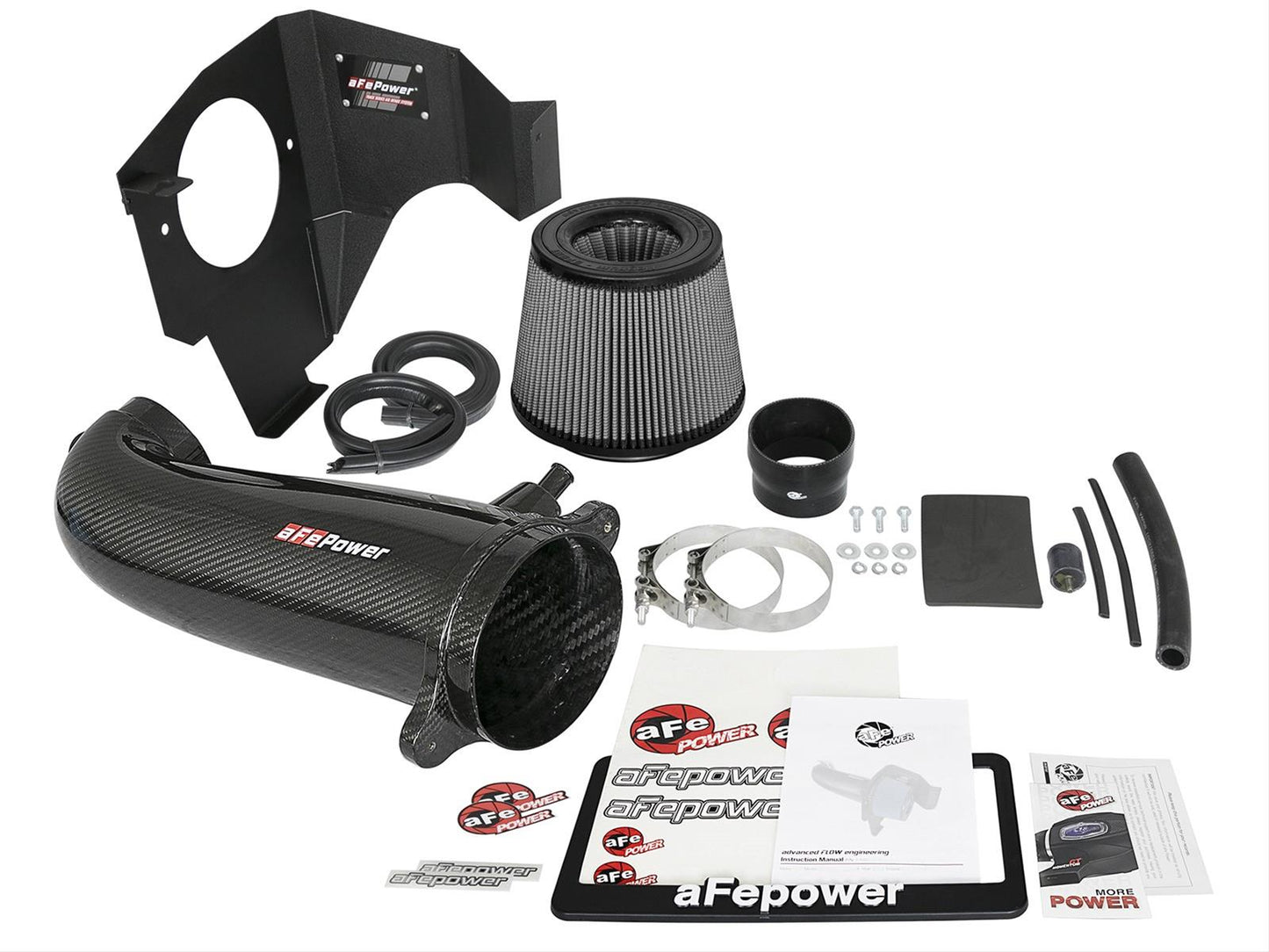 aFe Track Series Carbon Fiber Pro Dry S Air Intake Systems 51-12162-C