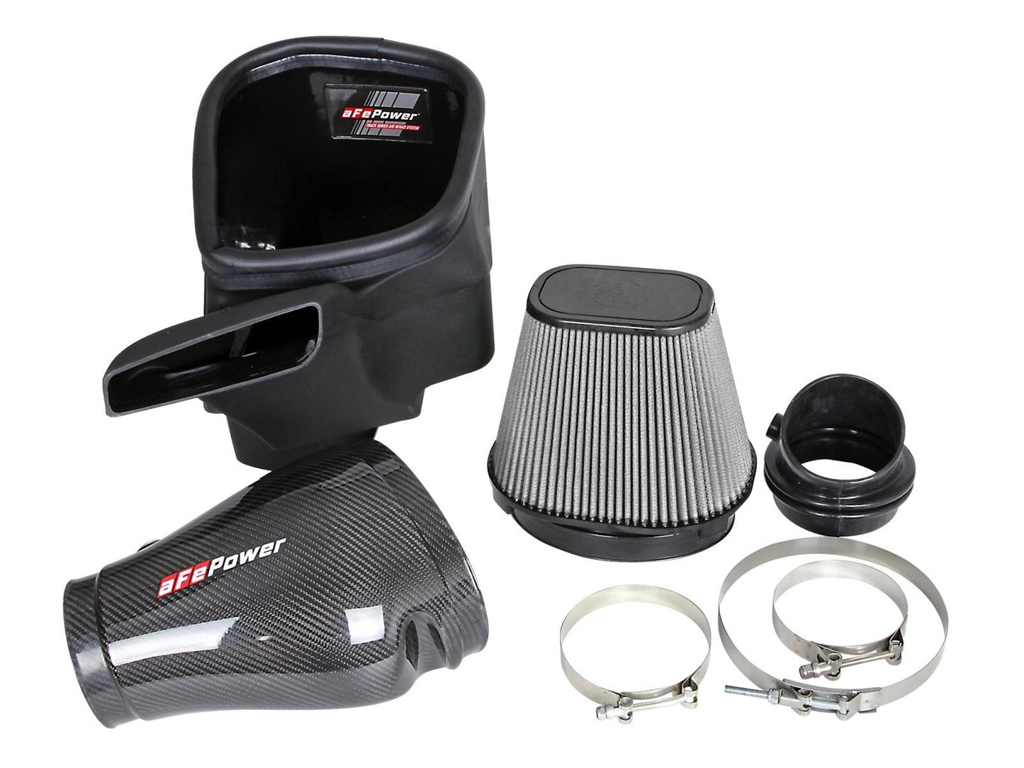 aFe Track Series Carbon Fiber Pro Dry S Air Intake Systems 57-10002D