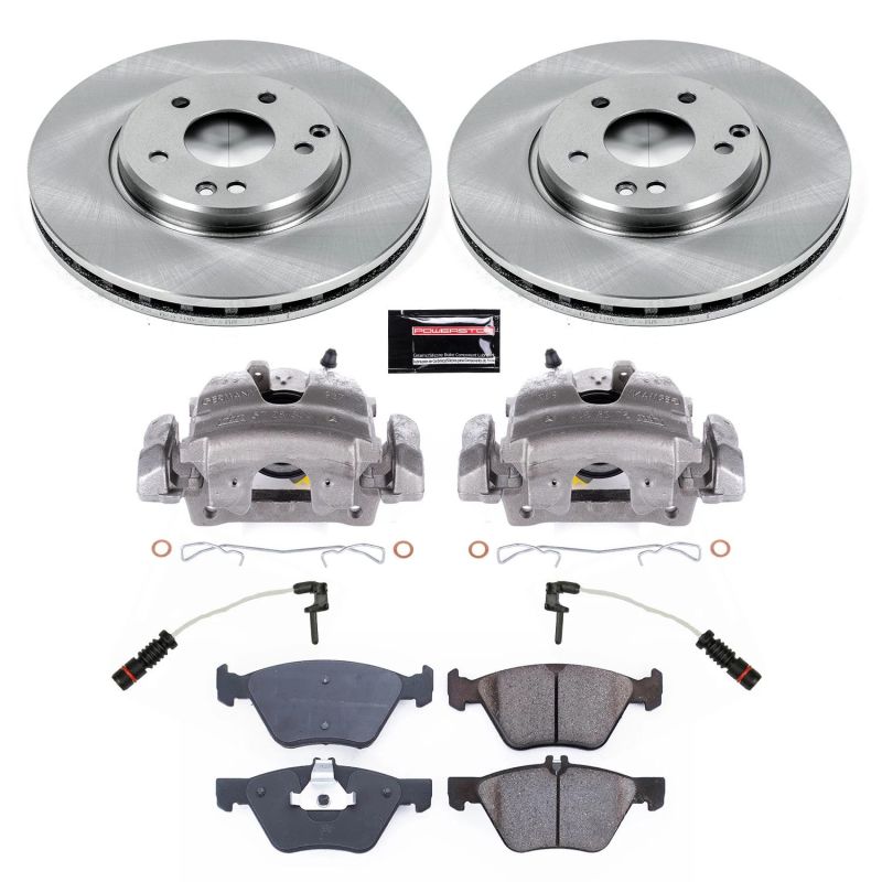 Power Stop Z17 Evolution Plus Stock Replacement Brake Kits with Calipers KCOE2926