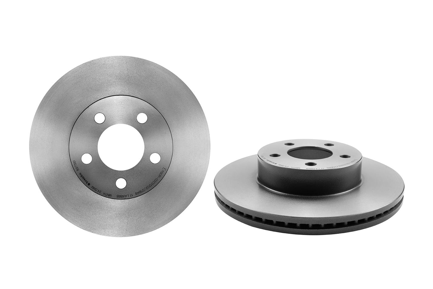 Brembo Premium UV Coated Brake Rotors 09.8975.81