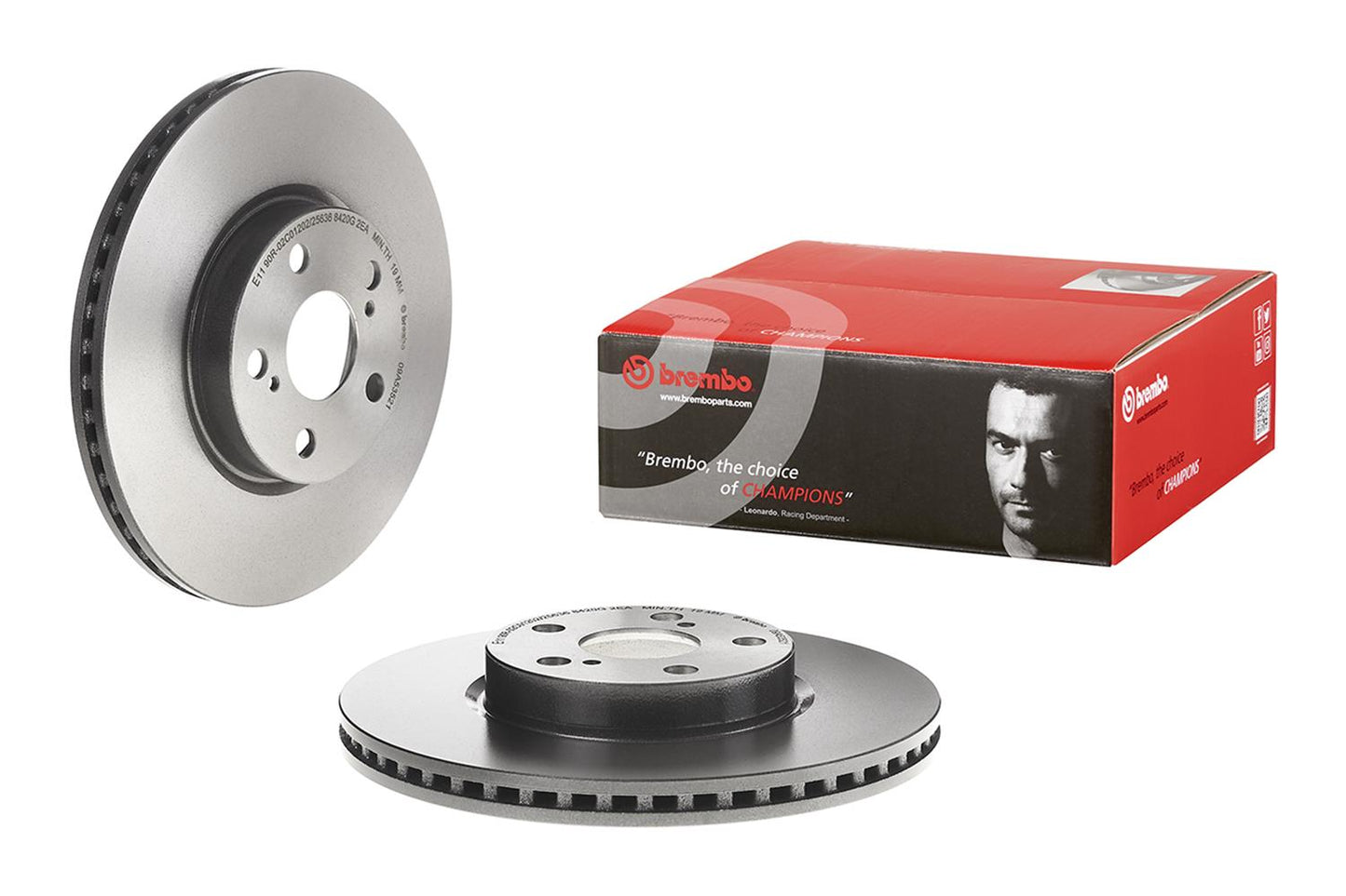 Brembo Premium UV Coated Brake Rotors 09.A535.21