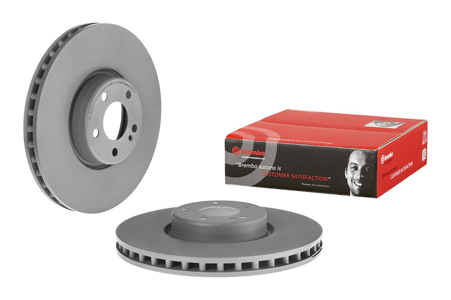 Brembo Premium UV Coated Brake Rotors 09.D529.13