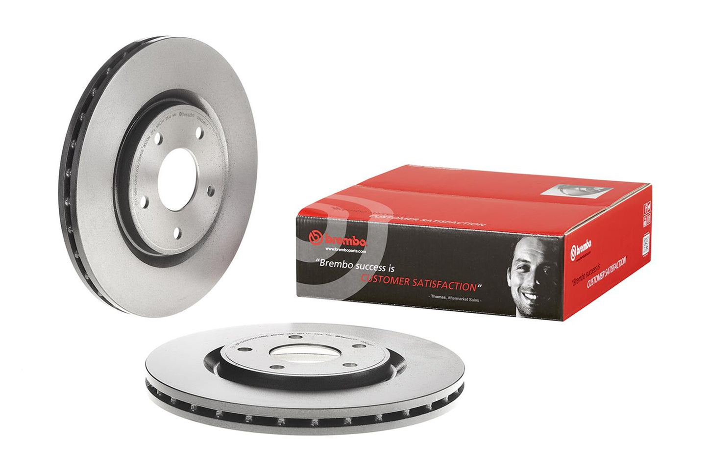 Brembo Premium UV Coated Brake Rotors 09.N248.11