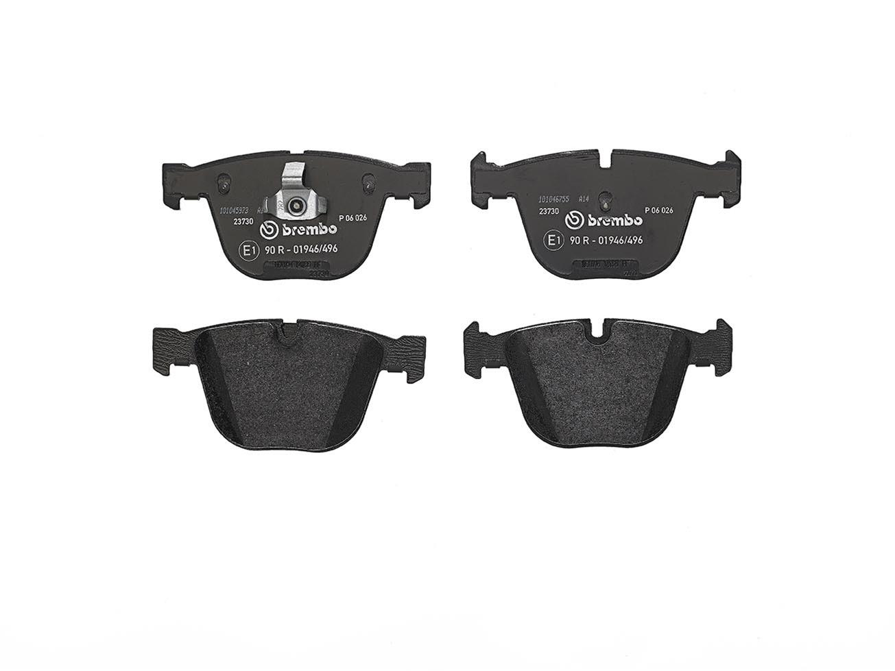 Brembo Low-Met Brake Pads P06026