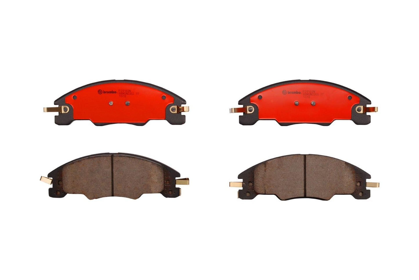 Brembo NAO Ceramic Brake Pads P24163N