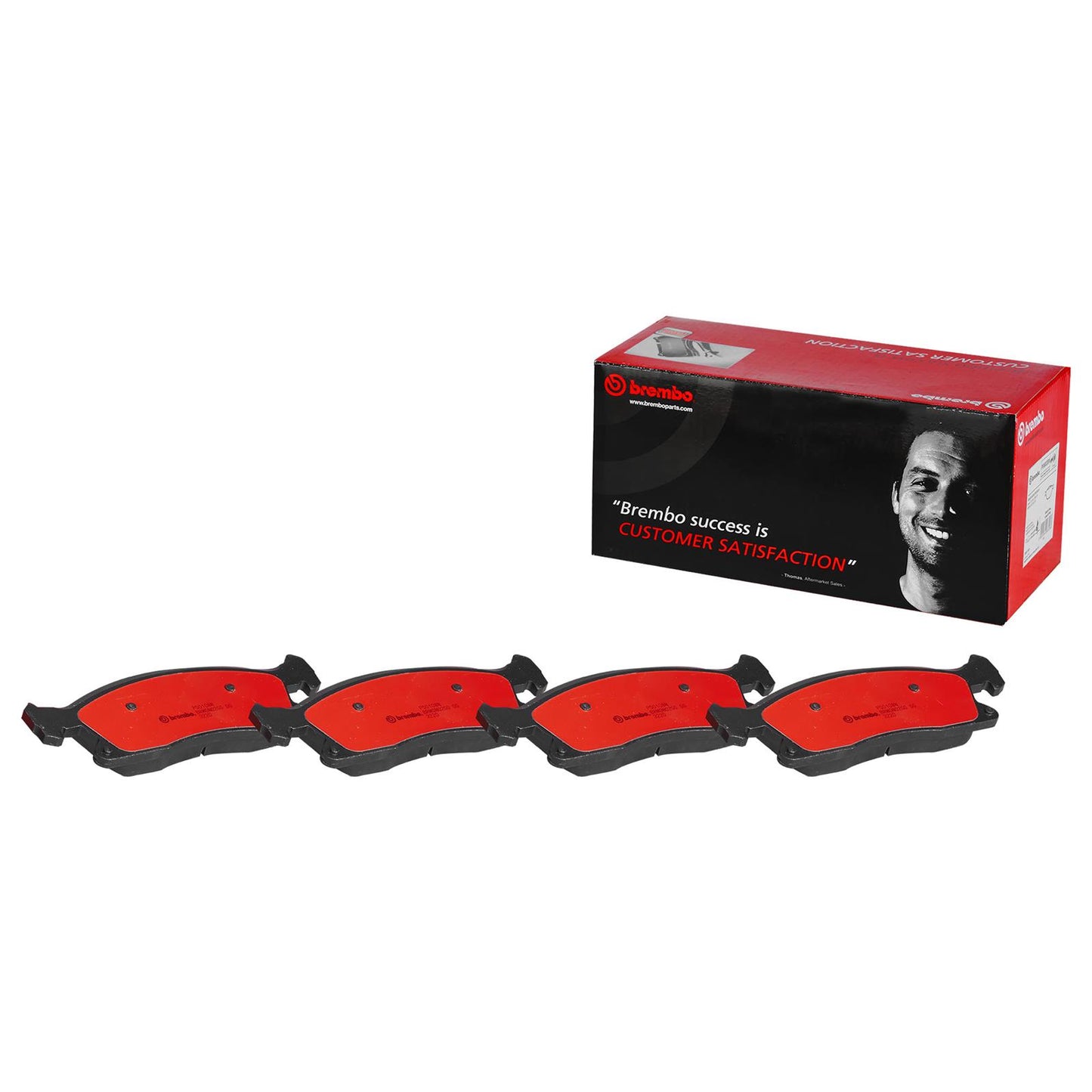 Brembo NAO Ceramic Brake Pads P50108N