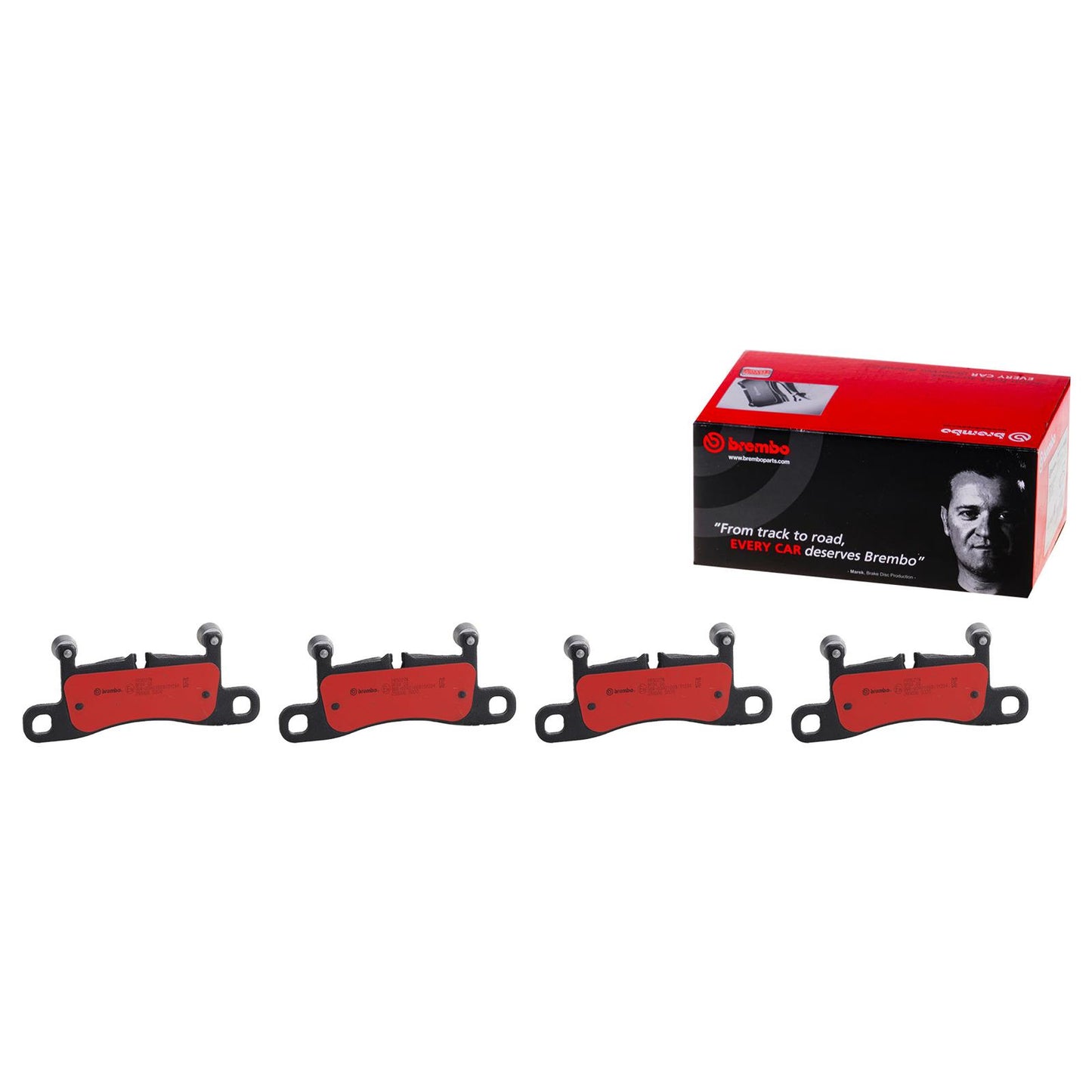 Brembo NAO Ceramic Brake Pads P65027N
