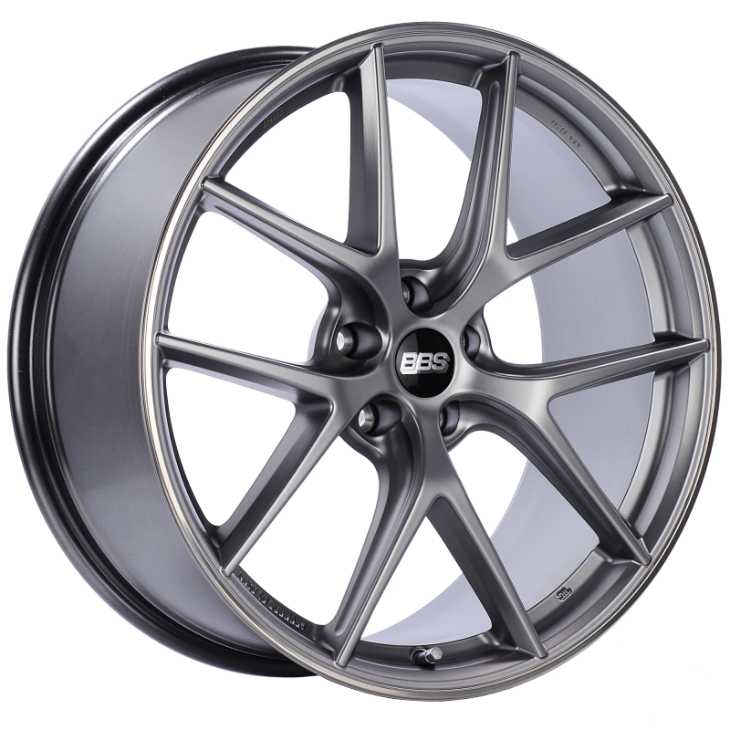 BBS CI-R 20x9 5x112 ET25 Platinum Silver Polished Rim Protector Wheel -82mm PFS/Clip Required CI0201PSPO