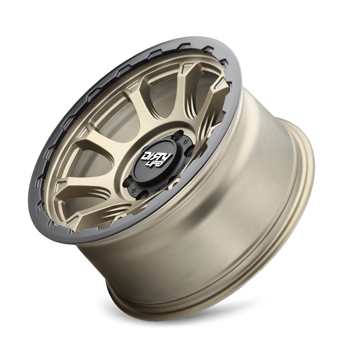 Dirty Life Wheels 9307 Drifter Series Matte Gold Wheels 9307-7883MGD