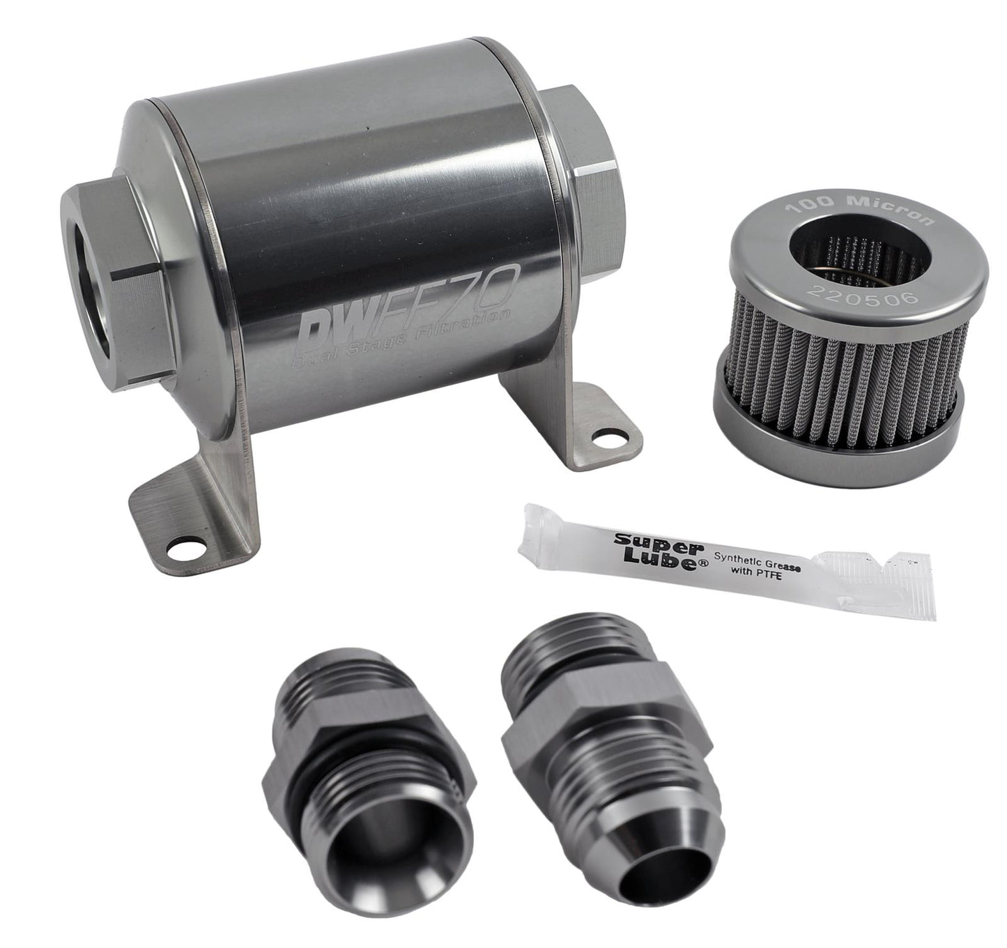 DeatschWerks Inline Fuel Filters 8-03-070-100K-10