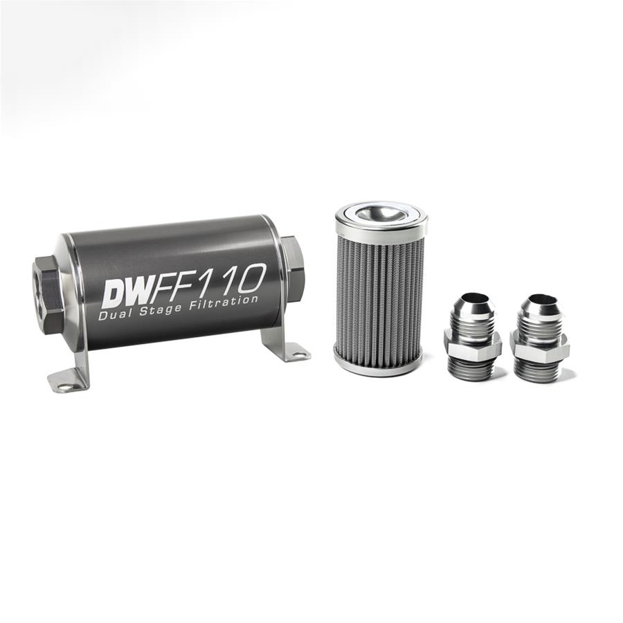 DeatschWerks Inline Fuel Filters 8-03-110-100K-10