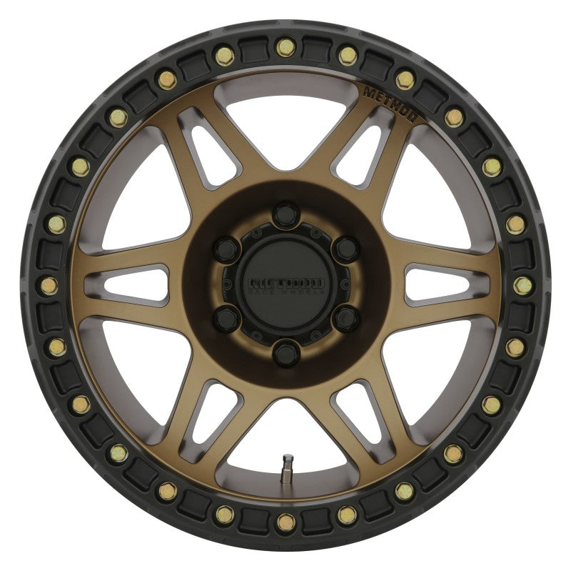 Method Race Wheels MR106 Beadlock Matte Bronze Wheels MR10679050944B