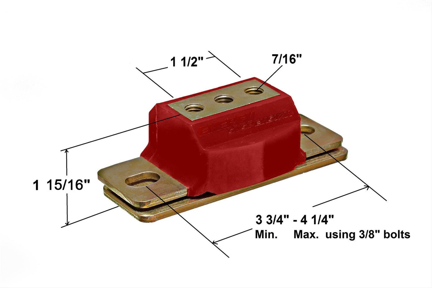 Energy Suspension Transmission Mounts 3.1142R