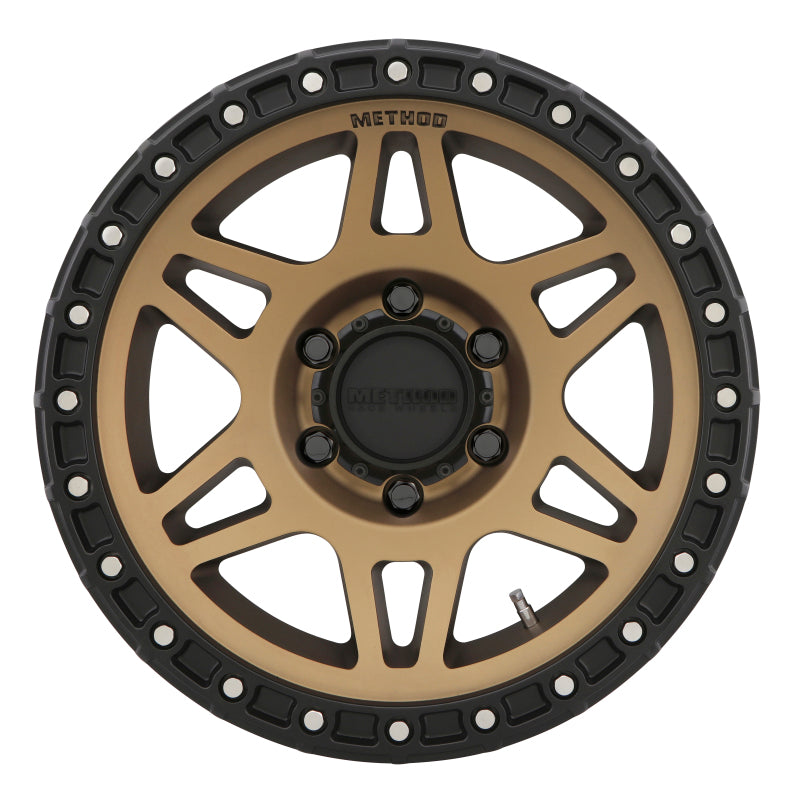 Method Race Wheels MR312 Bronze Wheels with Matte Black Lip MR31278516900