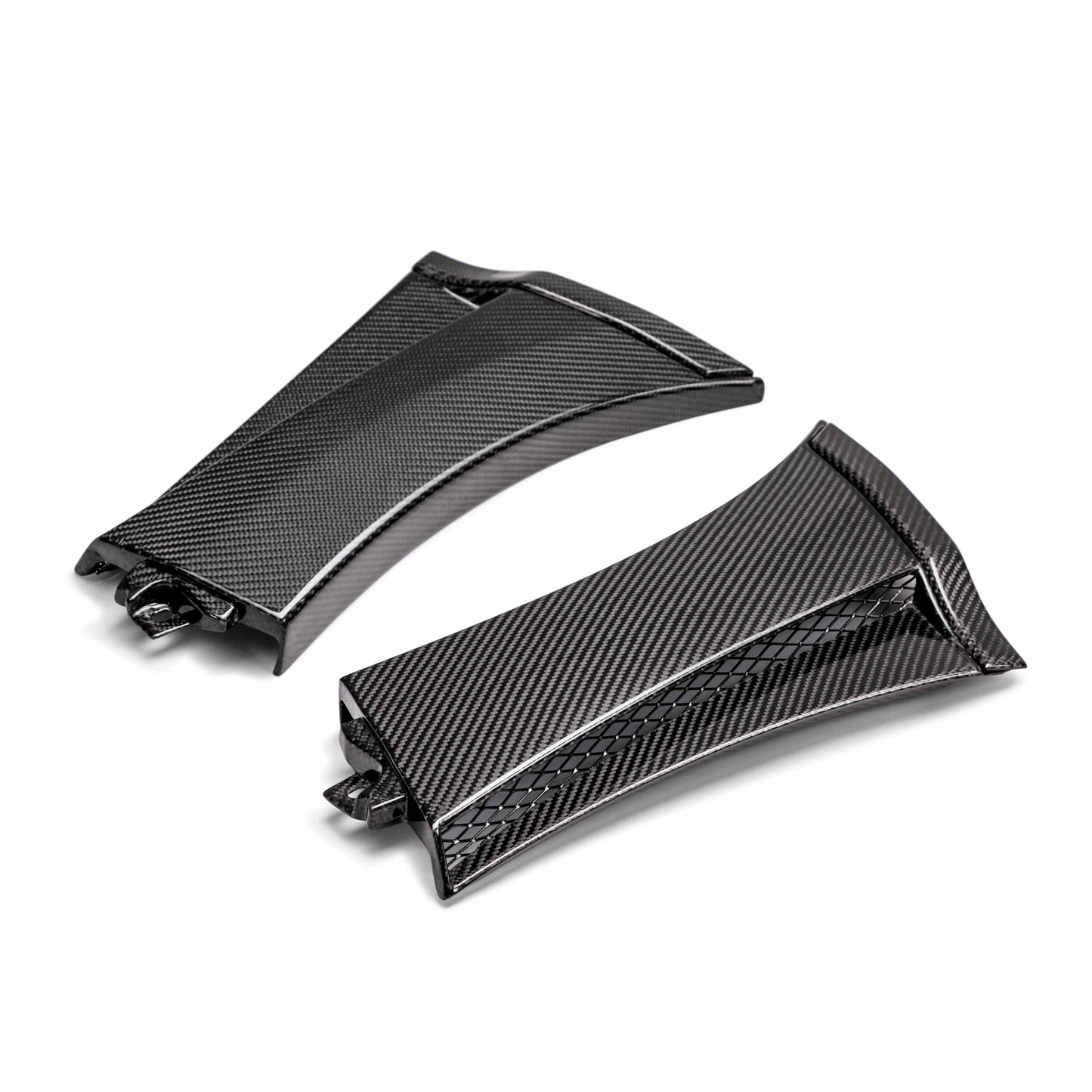 Seibon 08-14 Subaru STI Carbon Fiber Fender Caps FFC0809SBIMP