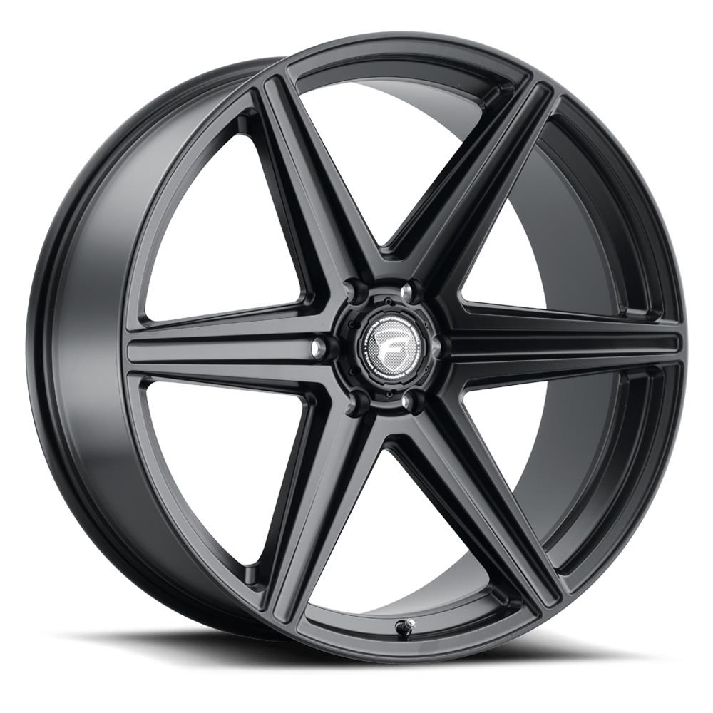 Forgestar X6 24x10 / 6x139.7 BP / ET25 / 6.5in BS Satin Black Wheel F01140084P25
