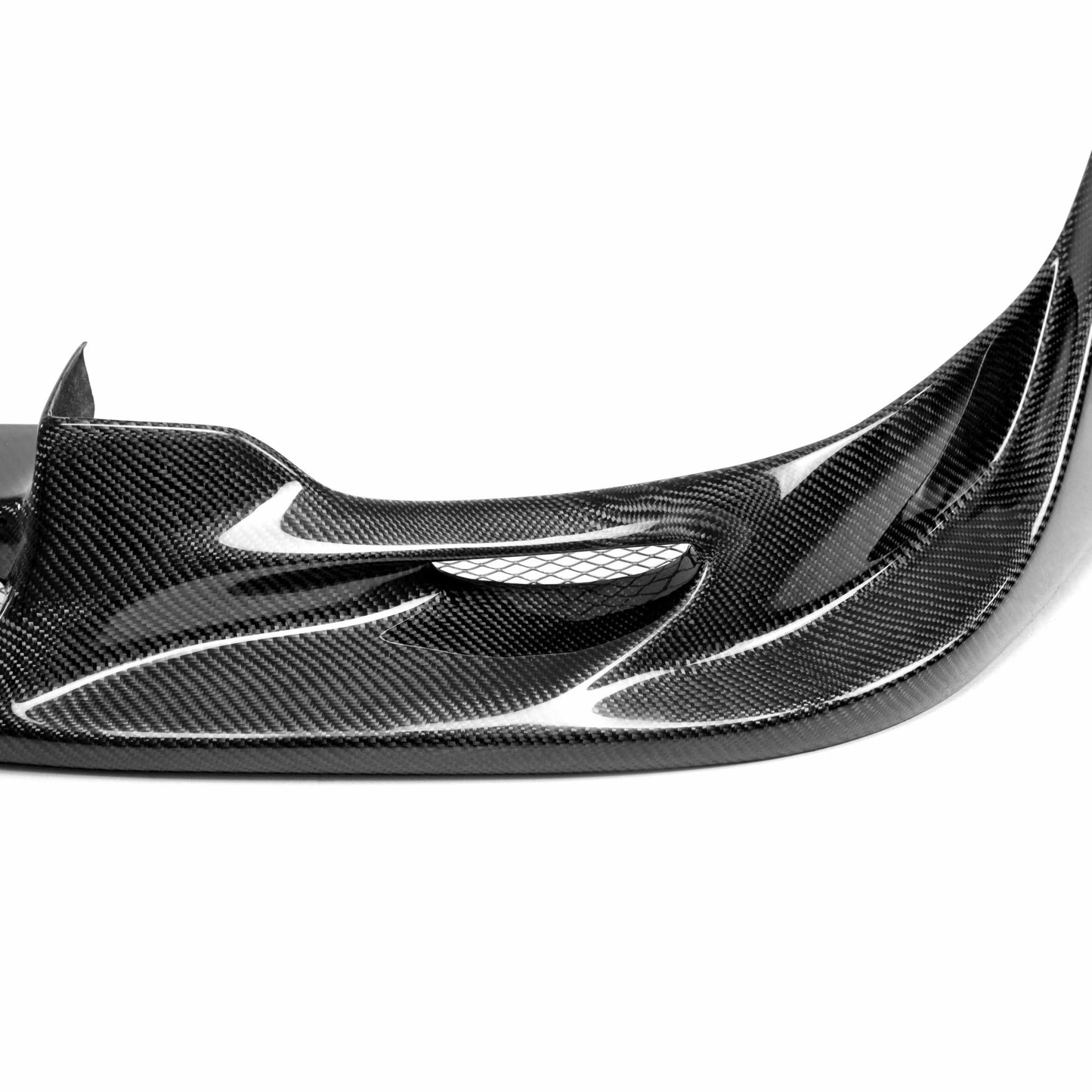 Seibon 02-03 Subaru WRX CW Carbon Fiber Front Lip FL0203SBIMP-CW