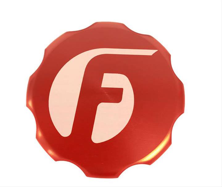 Fleece Performance Oil Cap Covers FPE-OC-CR-F-RED