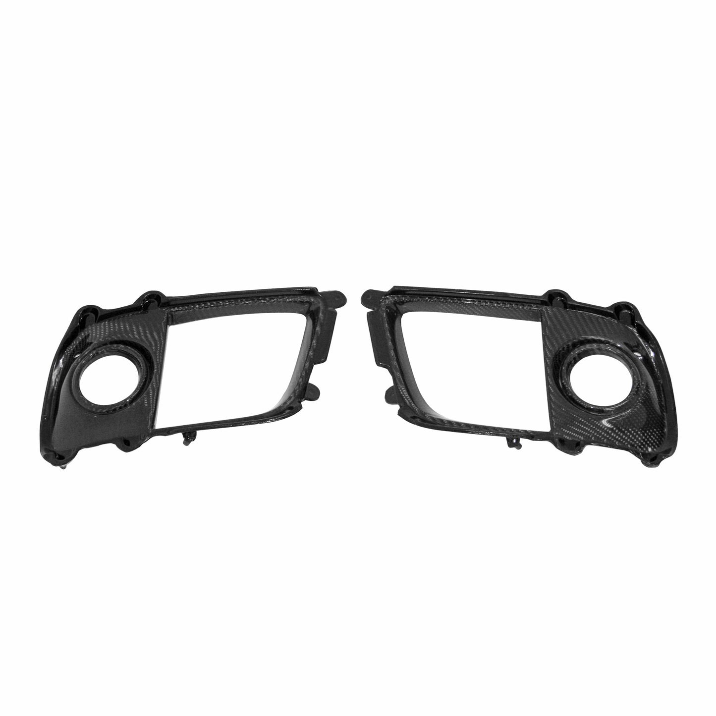 Seibon 08-12 Mitsubishi Lancer Evo X Fog Light Surround FLS0809MITEVOX