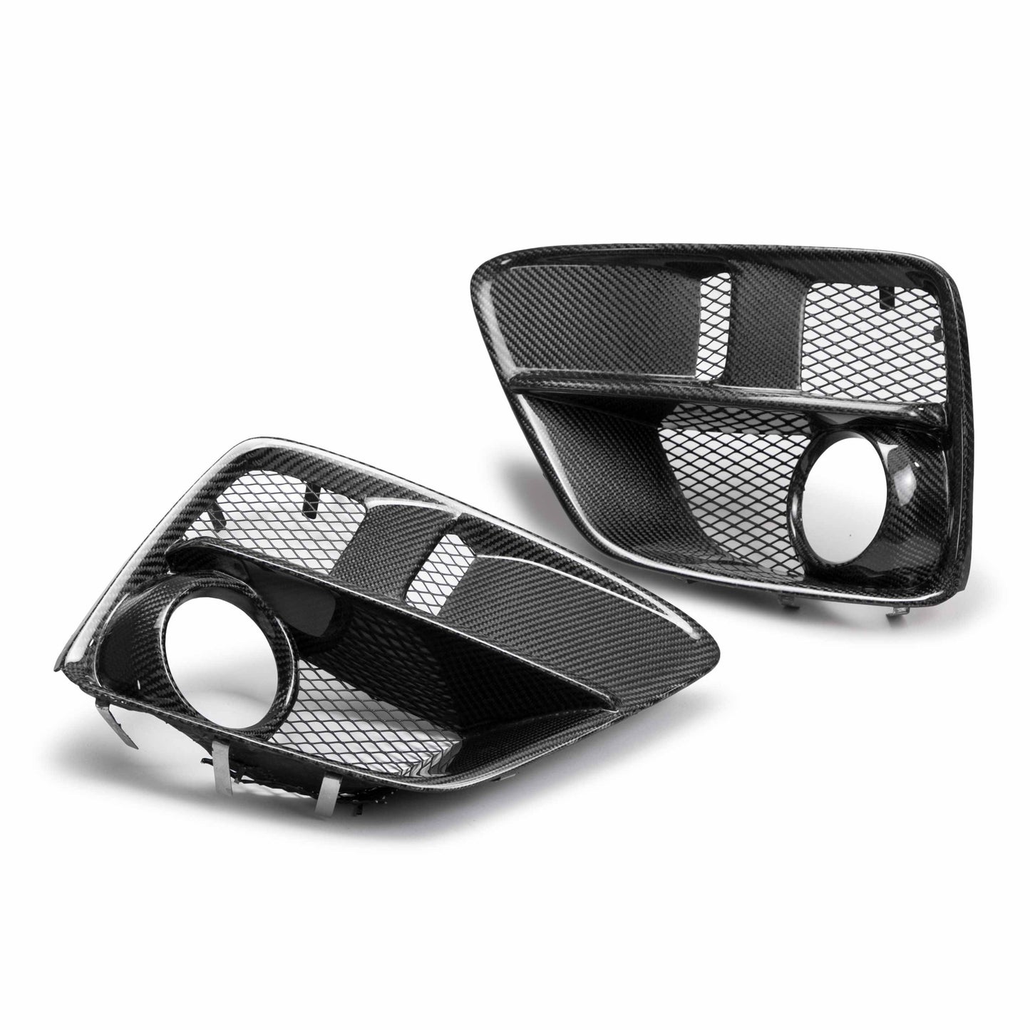 Seibon 15-17 Subaru Impreza WRX/STi Carbon Fiber Fog Light Surrounds (pair) FLS15SBIMP