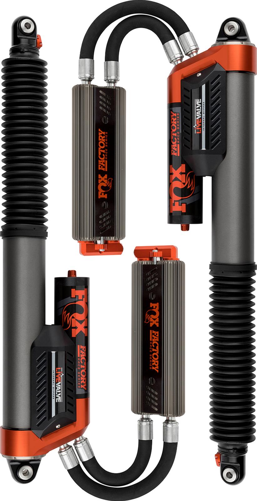 Fox Racing Shox 3.0 Factory Race Series Live Valve Internal Bypass Piggyback Adjustable Shocks 883-09-153
