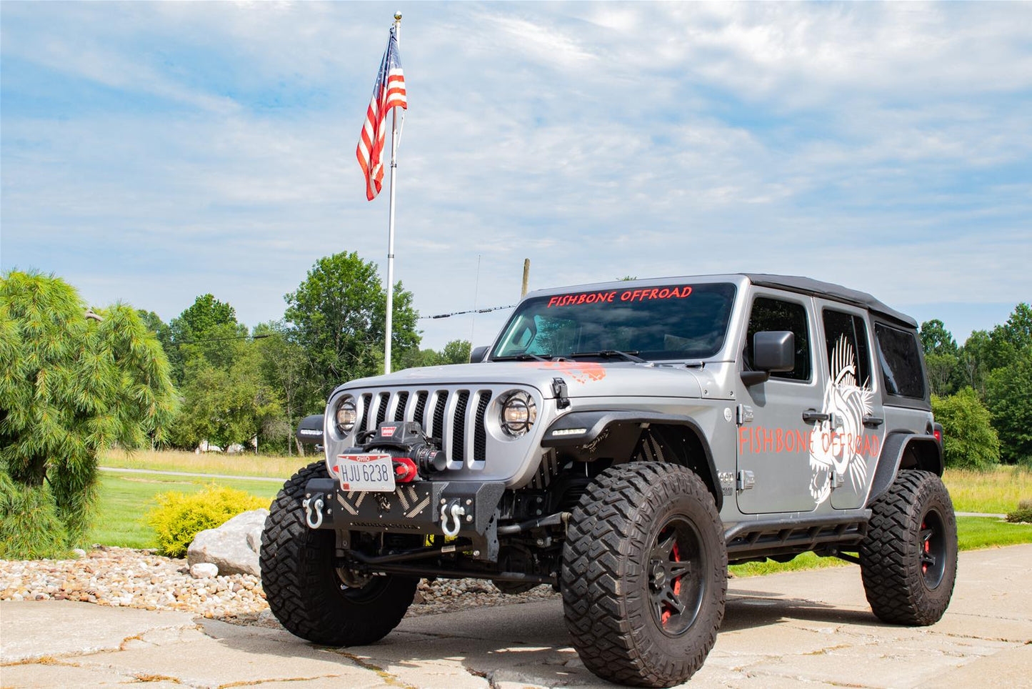 Fishbone Offroad Front Barracuda Bumpers FB22341