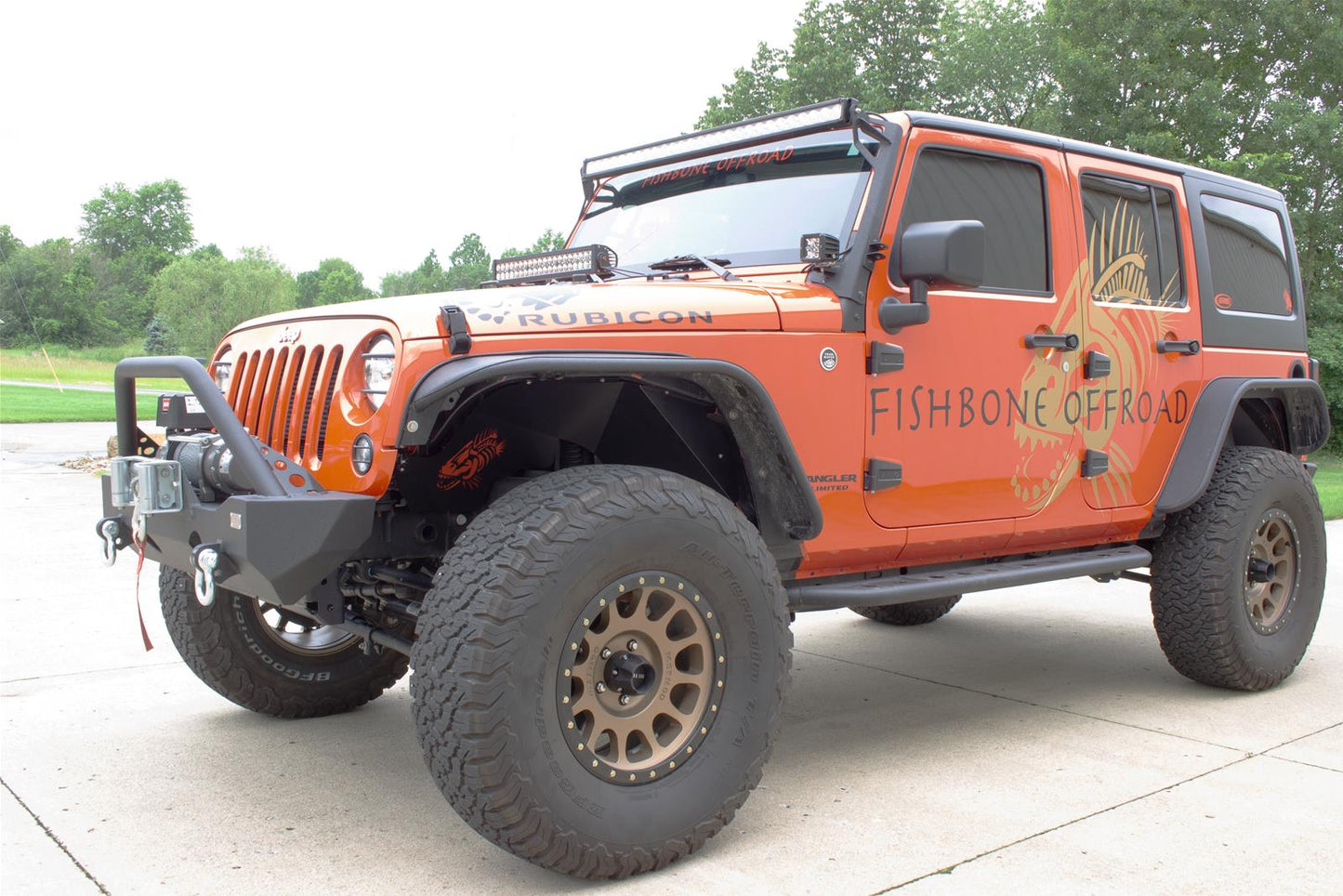 Fishbone Offroad Inner Fender Accent Plates FB31117