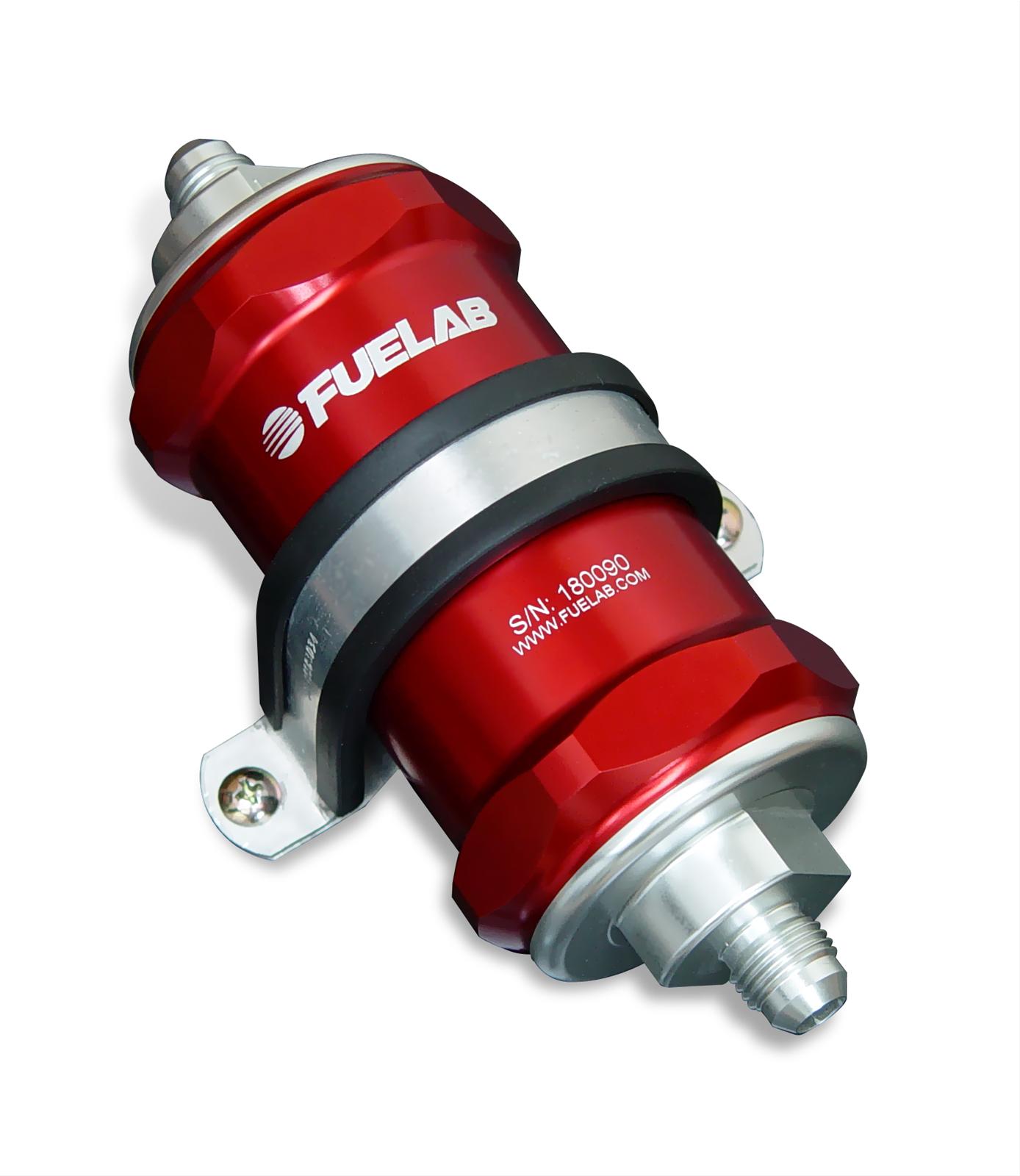 FUELAB 818 Series Inline Fuel Filters 81801-2