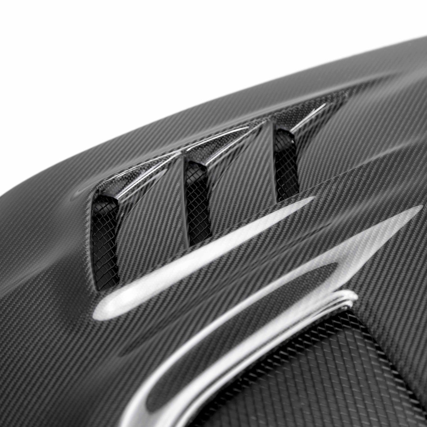 Seibon 03-07 Mitsubishi Evo 8 & 9 CW Carbon Fiber Hood HD0305MITEVO8-CW
