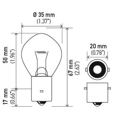 Hella Standard Series Light Bulbs 635