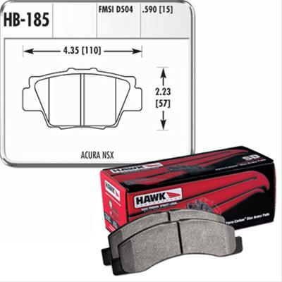 Hawk Performance HP Plus Brake Pads HB185N.590