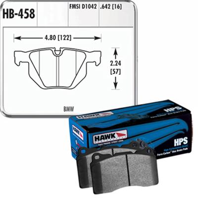 Hawk Performance HPS Brake Pads HB458F.642