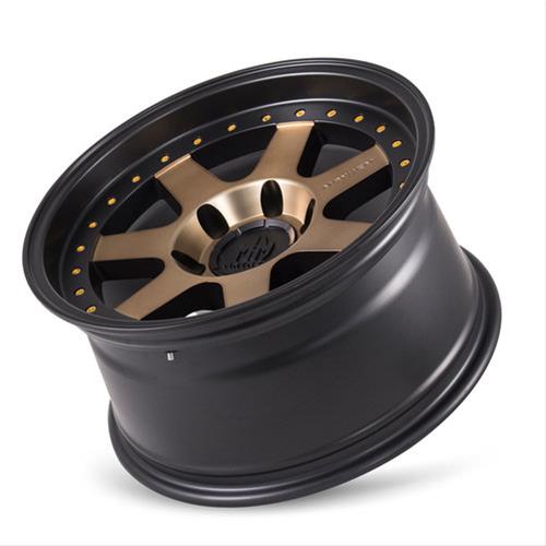 Mayhem Prodigy 8300 Series Matte Black Wheels with Bronze Tint Face 8300-8936TZ