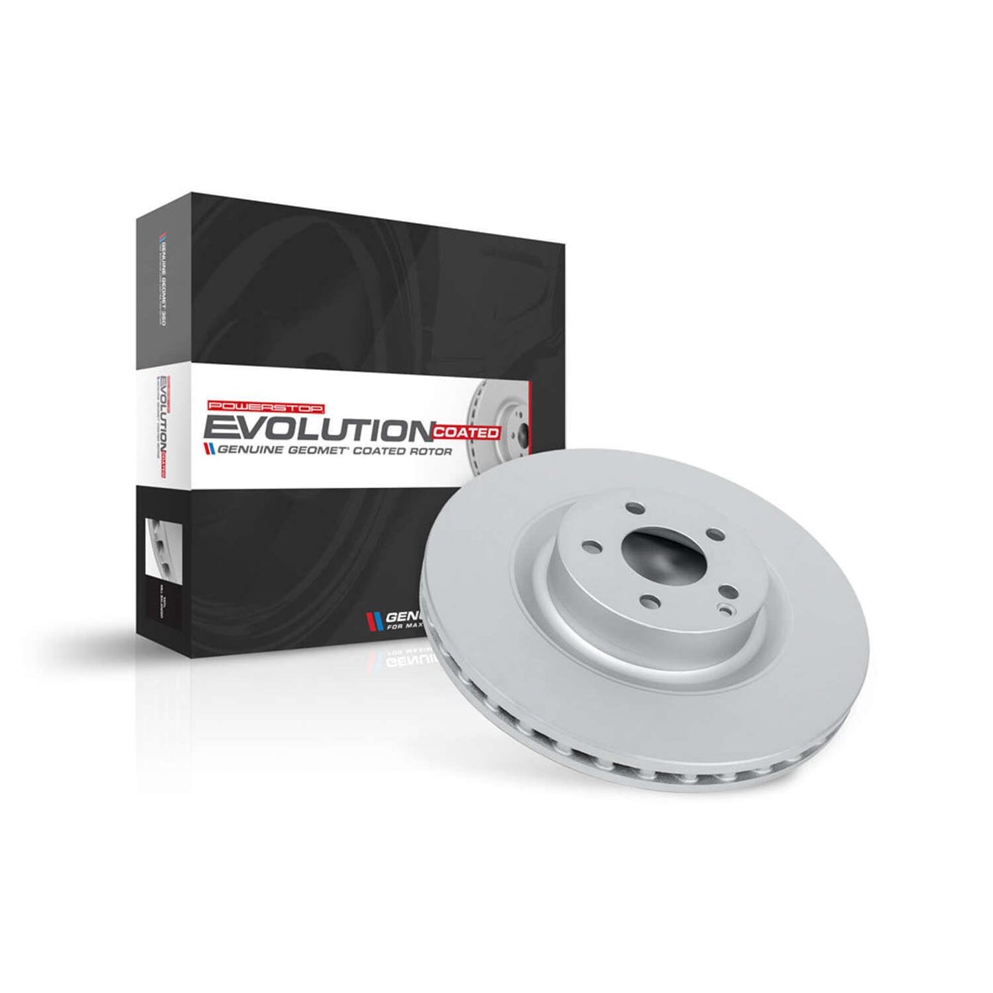 Power Stop Evolution GEOMET Coated Rotors EBR1626EVC