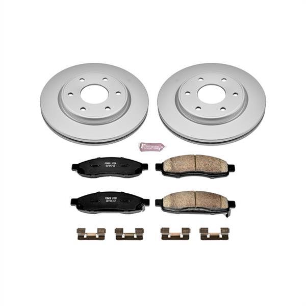 Power Stop Z17 Evolution Plus GEOMET Coated Brake Kits CRK211