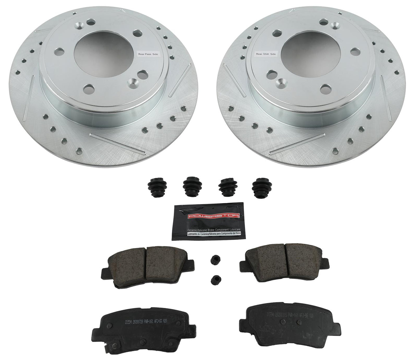 Power Stop Z23 Evolution Sport Brake Upgrade Kits K6502