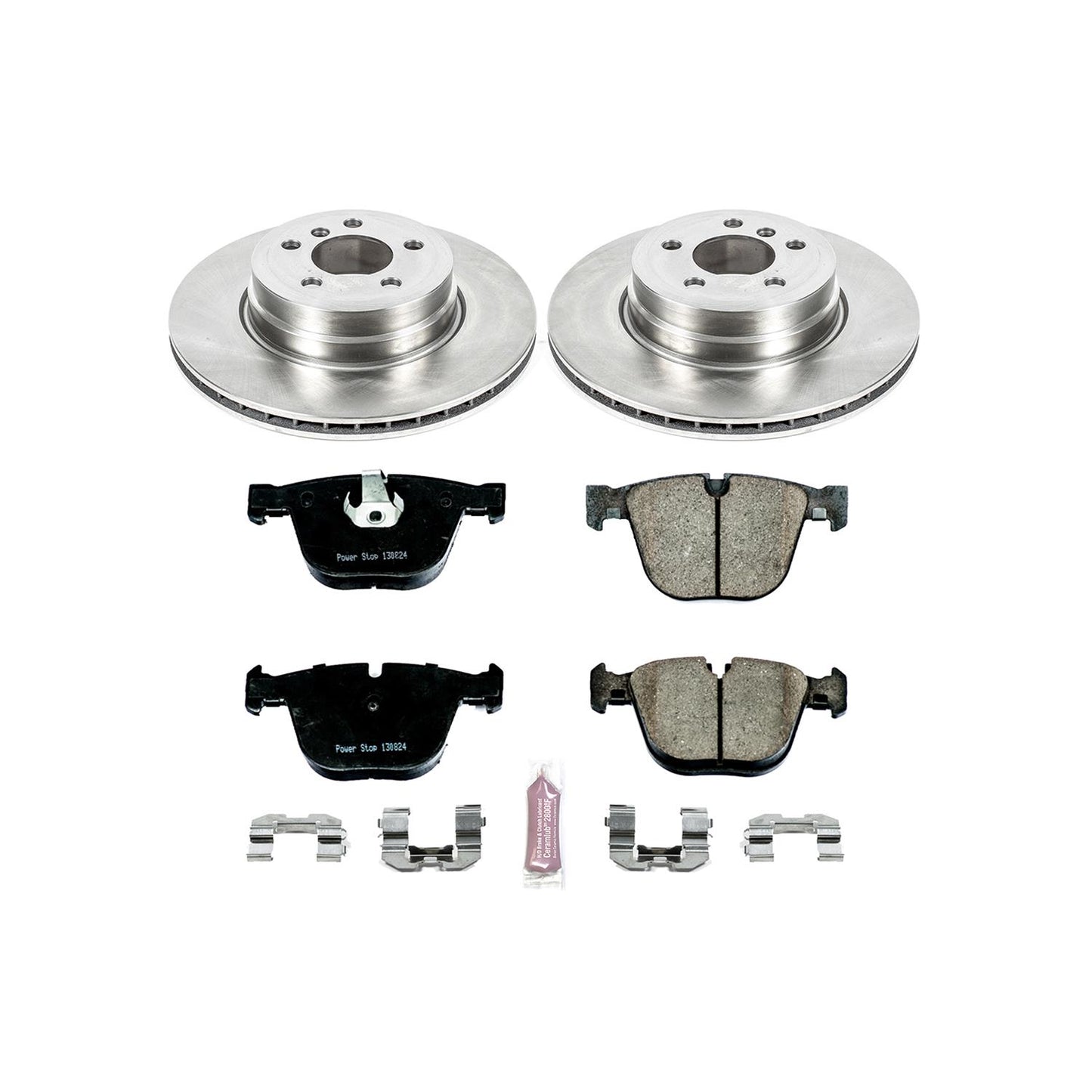 Power Stop Z17 Evolution Plus Stock Replacement Brake Kits with Calipers KCOE5985